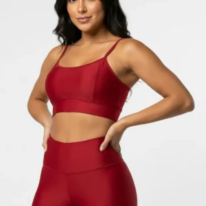 Top duplo de alça - Vermelho