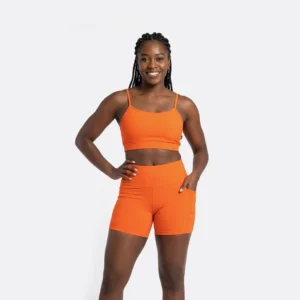 Short Curto no Suplex - Laranja